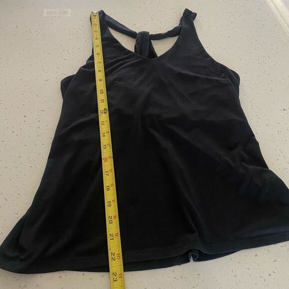 Athleta Small Black Tank Top Athletic Shirt Workout - Picture 7 of 7